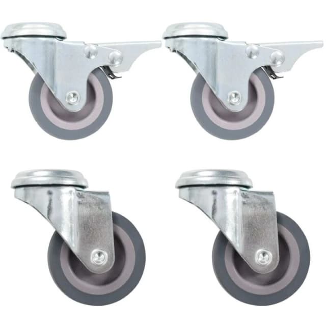 VIDAXL Bolt Hole Swivel Casters 4 pcs 50 mm Vidaxl 8718475720232