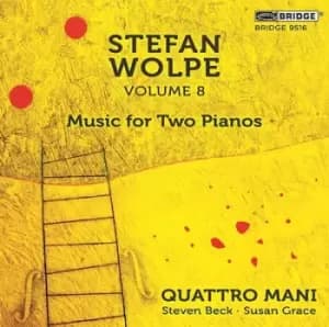 Stefan Wolpe Music for Two Pianos - Volume 8 by Stefan Wolpe CD Album