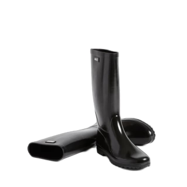 Aigle Eliosa Calf Boots Black Women 37 (4);38 (5);39 (5.5 to 6);41 (7)