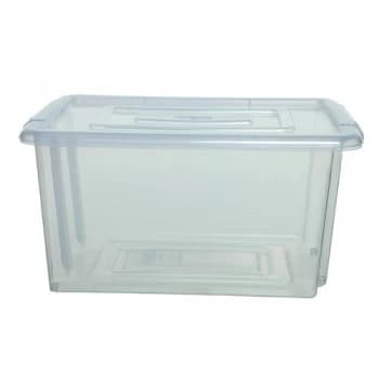 Stack And Store 32 Litres Medium Natural Storage Box S01M8010