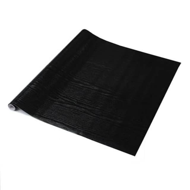 D-C-Fix Blackwood Self Adhesive Vinyl Wrap Film in Black Size: 675mm x 10000mm Black Unisex 675mm x 10000mm