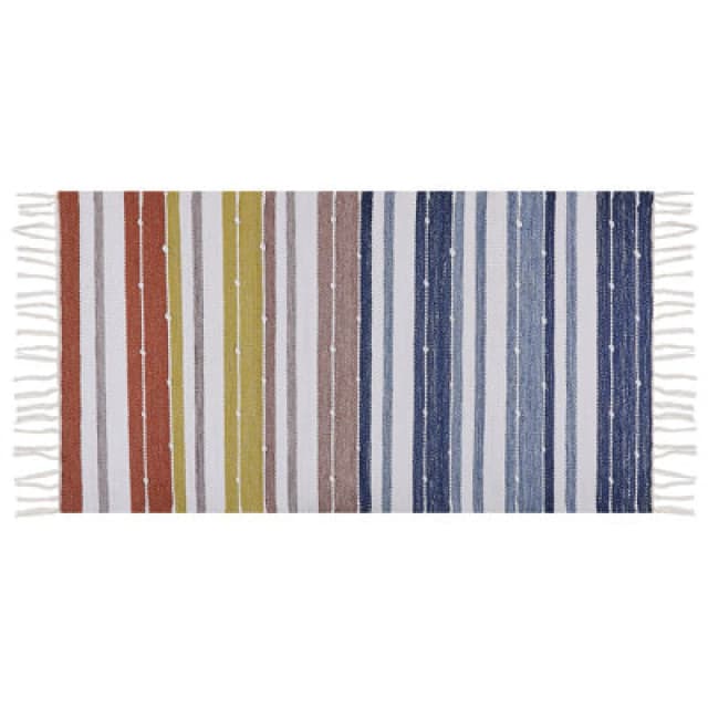 Beliani Outdoor Rug Tozakli Multicolour 80 X 150 Cm