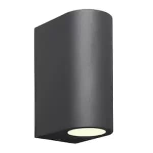 Kandanchu Outdoor Up and Down Wall Light - Anthracite