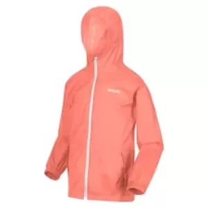 Regatta Kids Pack It III Waterproof Jacket - Orange