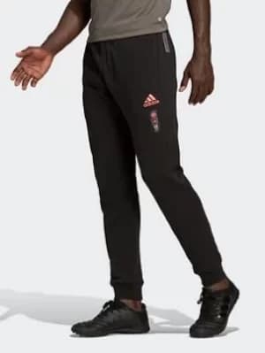 adidas Juventus Cny Tracksuit Bottoms, Black Size XL Men