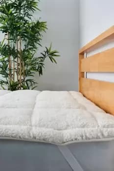 Teddy Bear Fleece Topper