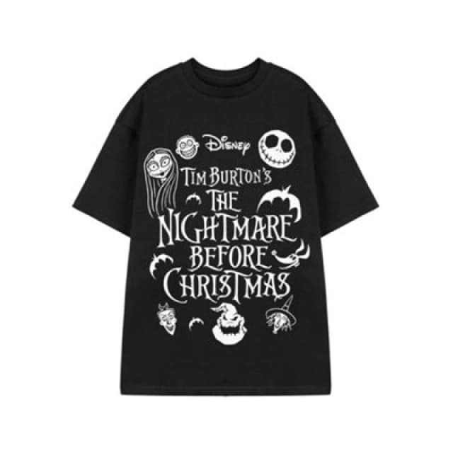 Disney Short Sleeved T-Shirt in Black Size: Small Black S Unisex 5063203902729