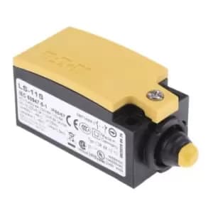 Eaton, Snap Action Limit Switch - Plastic, NO/NC, Plunger, 415V, IP66, IP67