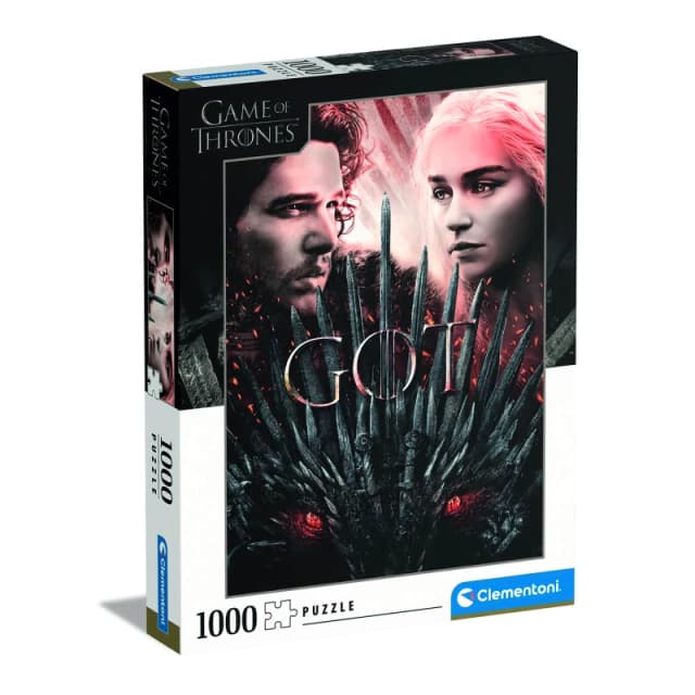 Clementoni Game Of Thrones Portrait 1000 Piece Jigsaw Puzzle