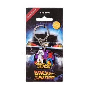 Back to the Future Metal Keychain Marty & Doc