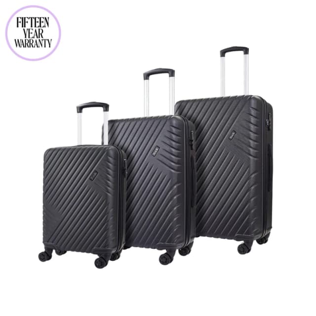 Rock Rock Santiago Black Large Suitcase Black EA65801