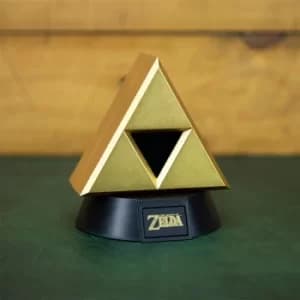 The Legend of Zelda Gold Triforce Icon Light