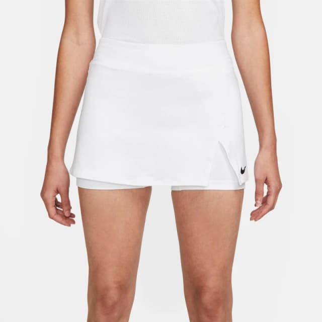 NikeCourt Dri-FIT Victory Womens Tennis Skirt White/Black female 14 (L)