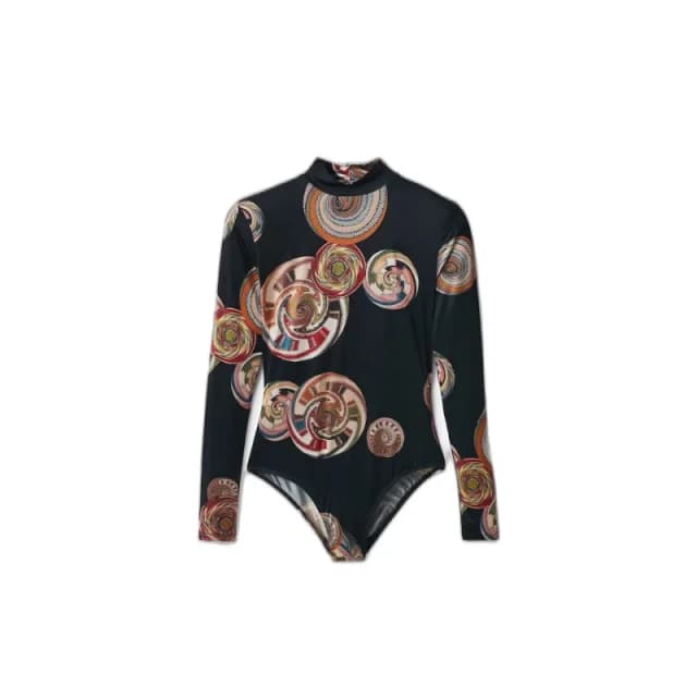 Desigual Womens bodysuit Desigual Pacs Noir Female L