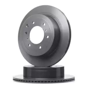 BREMBO Brake disc Internally Vented 09.B637.11 Brake rotor,Brake discs MITSUBISHI,PAJERO IV (V8_W, V9_W)