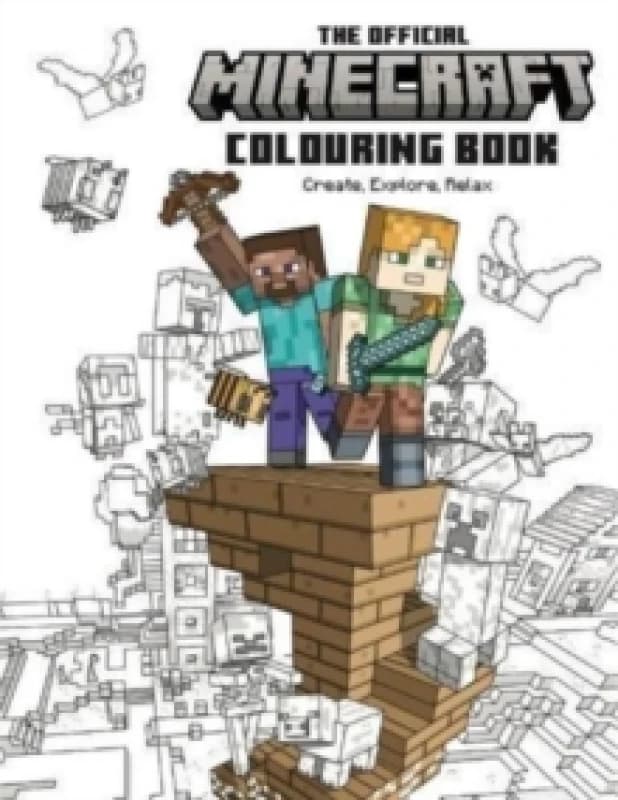 The Official Minecraft Colouring Book Paperback / softback