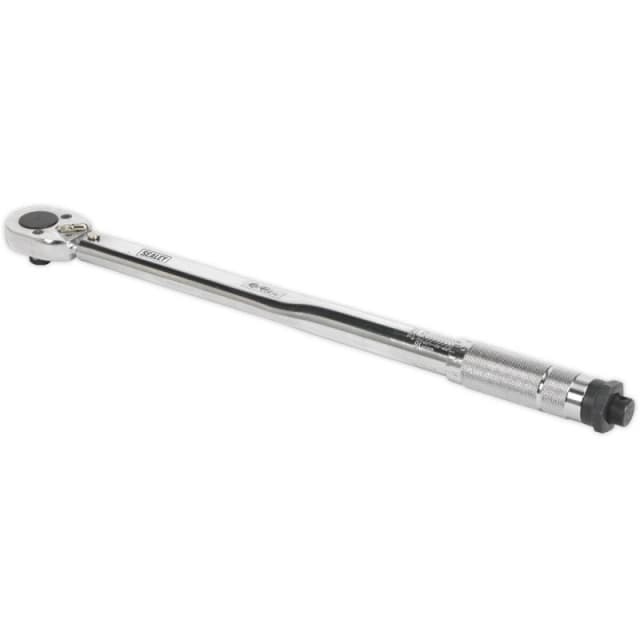 Loops Micrometer Torque Wrench - 1/2" Sq Drive - Flip Reverse Ratchet Mechanism Multi