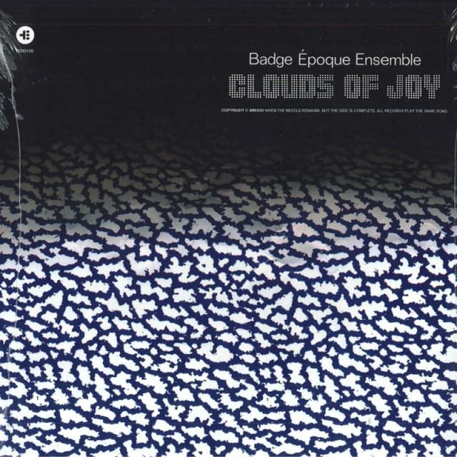 RecordCityJP LP Record BADGE EPOQUE ENSEMBLE Clouds Of Joy 844667053494 TELEPHONE EXPLO 2022 UK Rock