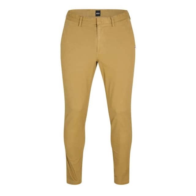 Boss Mens Kaito3-D Straight Leg Trousers Light Beige male 30