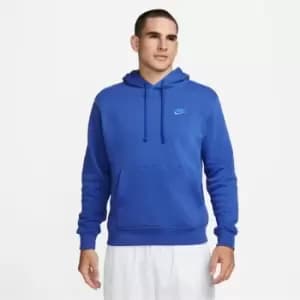Nike Club Hooded Pullover Hoodie Mens - Blue