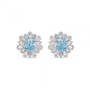 Swarovski Sunshine Blue Crystal Stud Earrings 5536741