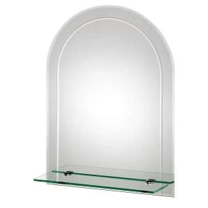 Croydex Fairfield Arch Mirror with Shelf