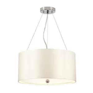 Elstead Pearce 18" Pendant Polished Chrome