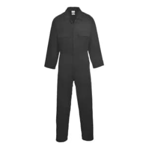 Portwest S998 Euro Cotton Boilersuit Black 3XL 31"