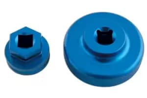 Laser Tools 5339 Front & Rear Wheel Socket Kit for Ducati 1/2"D - Aluminium