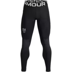 Under Armour Armour HeatGear Armourprint Leggings Mens - Black
