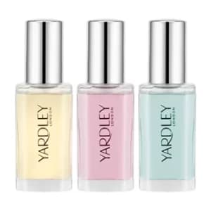 Yardley London Traditional Mini Eau de Toilette Fragrance Collection 3x1