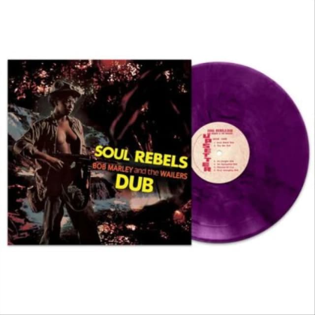 Bob Marley Bob Marley Soul Rebels Dub - Limited Edition Purple Vinyl LP in Black One Size Unisex 0889466328510