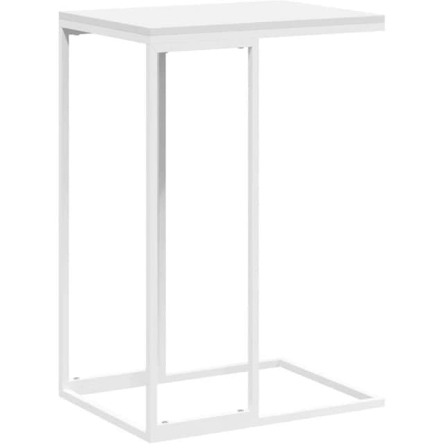 VIDAXL Side Table White 40x30x59cm Engineered Wood vidaXL 8720286504307