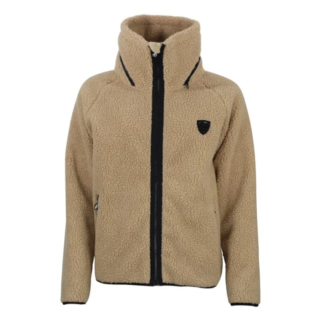 Womens hooded fleece Peak Mountain Amay Marron Female 2XL