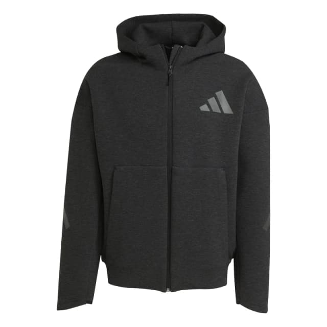adidas adidas Z.N.E. Premium Full-Zip Hoodie Mens Black Melenge male M