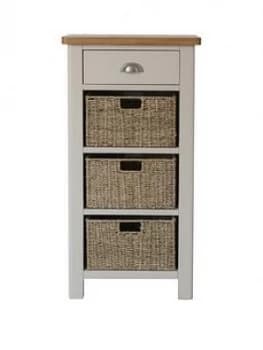 K-Interiors Fontana 1 Drawer, 3 Basket Sideboard