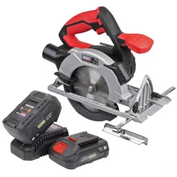 Sealey CP20VCSKIT Circular Saw Kit 20V Ø150mm - 2 Batteries