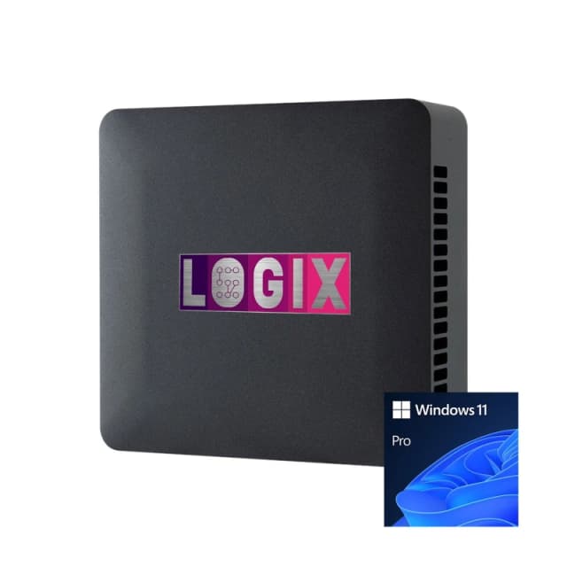 Logix LOGIX Intel Core i5-1335U 4.6GHz 10 Core CPU, 1 x DDR4 16GB SO-DIMM, 500GB Kingston NVMe, Wireless AX & Bluetooth 5.2 Windows 11 Pro - Pre-Built