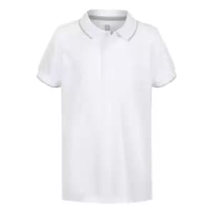 Island Green Golf Polo Shirt Junior - White