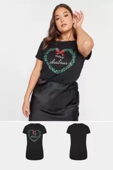 2 Pack Christmas T-Shirts