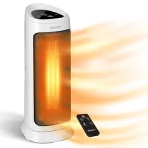 Fan Heater MZKH2200 White Ceramic 2000W incl. Remote