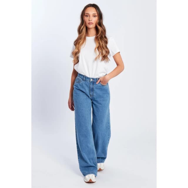 Be You Wide Leg Jeans Womens - Blue Blue 8