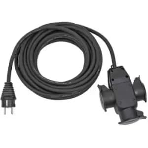Brennenstuhl 1167810301 Current Cable extension Black 10.00 m