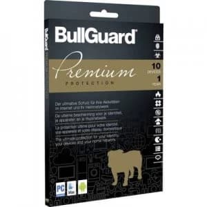 Bullguard Premium Protection 2018 Full version, 10 licences Windows Security