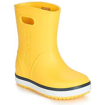 Crocs CROCBAND RAIN BOOT K boys's Childrens Wellington Boots in Yellow - Sizes 11 kid,13 kid,1 kid,3 kid,8 toddler,7 toddler,9 toddler,10 kid,12 kid,2