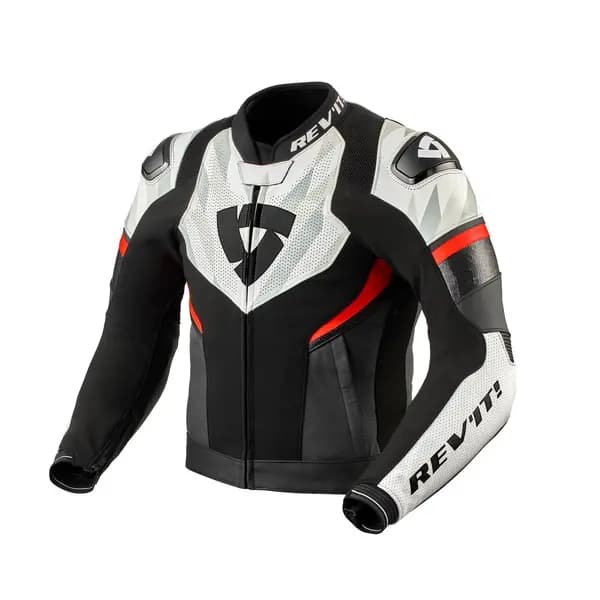 REV'IT! Hyperspeed 2 Air Jacket Black White Size 46