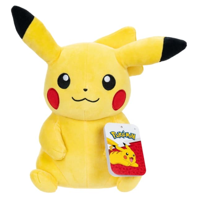 Pokemon Pikachu Plush - 12-Inch Soft Plush with Authentic Details - Multi Multi One Size