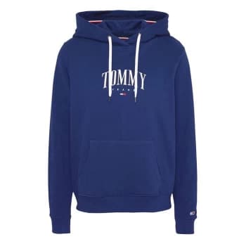Tommy Jeans Essesntial Logo Hoodie - TWILIGHT NAVY