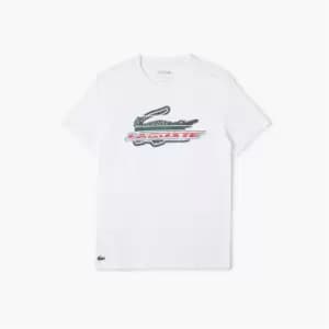 Lacoste Lacoste Sport T-Shirt Mens - White