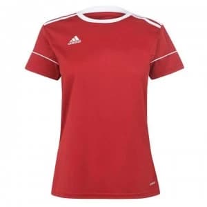adidas Womens Football Squadra Jersey - Red